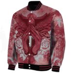 personalized troy trojans praying hands red jacket best selling