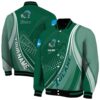 personalized tulane green wave patterns green jacket fashion forward