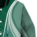 personalized tulane green wave patterns green jacket best selling