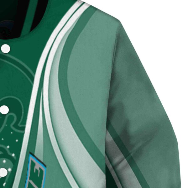 personalized tulane green wave patterns green jacket premium grade