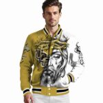 personalized ucf knights jesus tears gold white jacket best selling