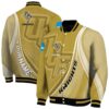 personalized ucf knights wave patterns gold jacket fashion forward