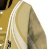 personalized ucf knights wave patterns gold jacket premium grade