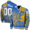 personalized ucla bruins fishing art blue jacket fashion forward