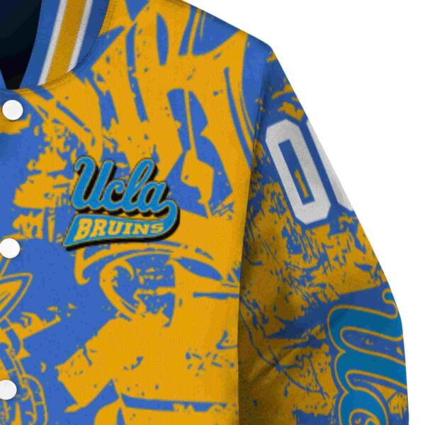 personalized ucla bruins fishing art blue jacket premium grade