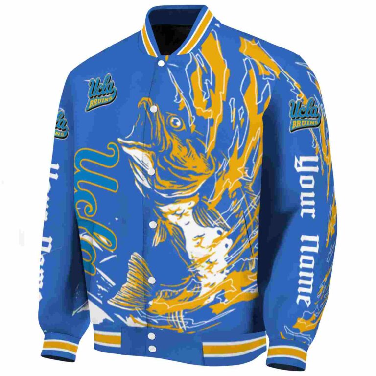 personalized ucla bruins fishing passion blue white jacket best selling