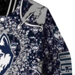 personalized uconn huskies heart explosion blue jacket best selling