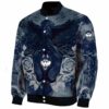 personalized uconn huskies praying hands blue jacket best selling