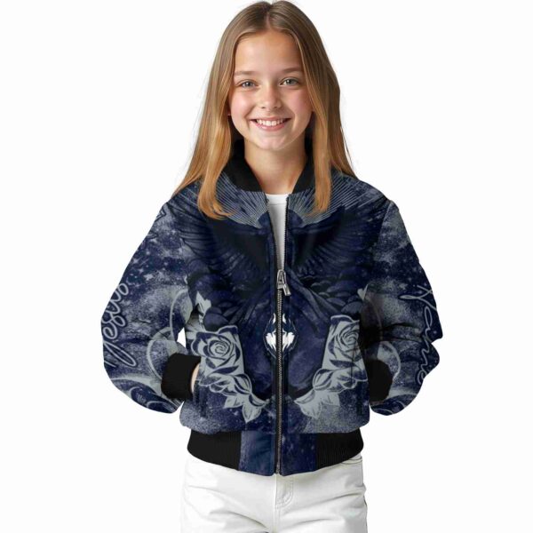 personalized uconn huskies praying hands blue jacket top rated