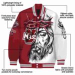 personalized umass minutemen jesus tears red white jacket best selling