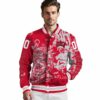 personalized unlv rebels fishing art red jacket high quality