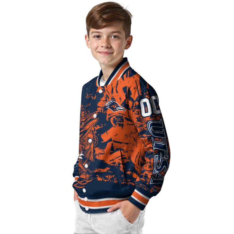 personalized utsa roadrunners fishing art orange jacket trendy