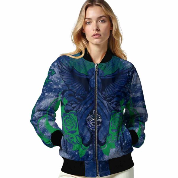 personalized vancouver canucks praying hands blue jacket latest model