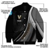 personalized vanderbilt commodores wave patterns black jacket new arrival