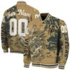 personalized vegas golden knights fishing art tan jacket fashion forward