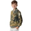 personalized vegas golden knights fishing art tan jacket trendy