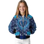 personalized villanova wildcats heart explosion navy jacket best selling