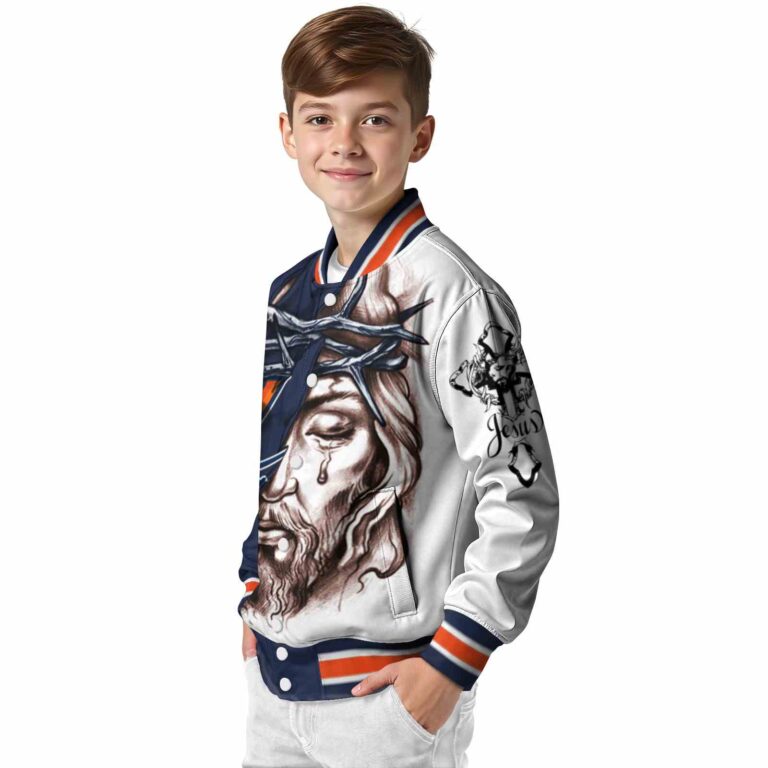personalized virginia cavaliers jesus tears blue white jacket trendy