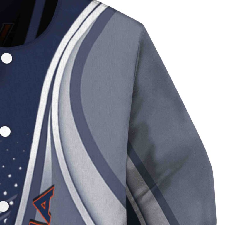 personalized virginia cavaliers wave patterns blue jacket premium grade
