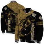 personalized wake forest demon deacons fishing rod black jacket best selling