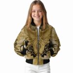personalized wake forest demon deacons praying hands gold jacket best selling