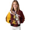 personalized washington commanders mickey football burgundy white jacket top rated