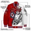 personalized washington nationals jesus tears red white jacket new arrival