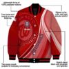personalized washington nationals wave patterns red jacket new arrival