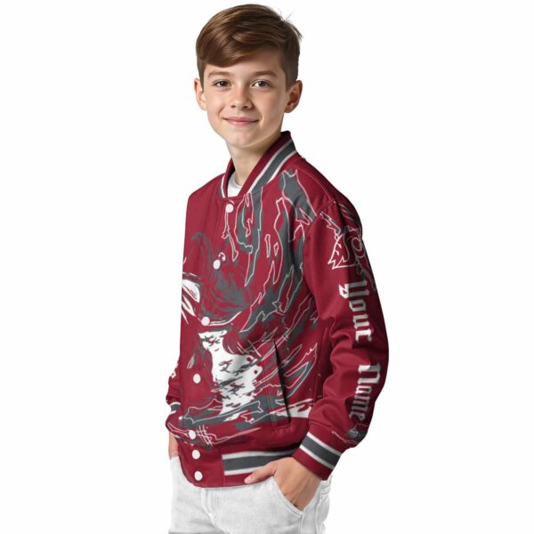 personalized washington state cougars fishing passion crimson white jacket trendy
