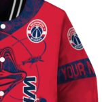 personalized washington wizards fishing rod red jacket best selling