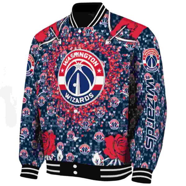 personalized washington wizards heart explosion blue jacket best selling