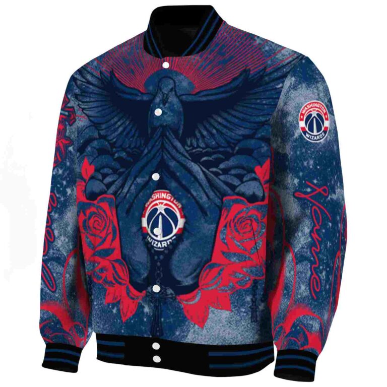 personalized washington wizards praying hands blue jacket best selling