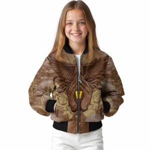 personalized western michigan broncos praying hands brown jacket top rated
