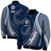 personalized winnipeg jets wave patterns blue jacket fashion forward