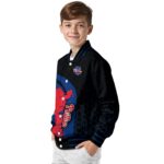 philadelphia phillies hexagonal pattern blue black jacket best selling