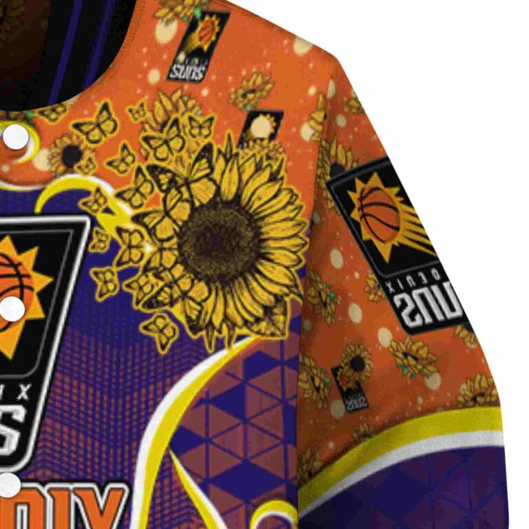 phoenix suns sunflower bloom purple yellow jacket premium grade