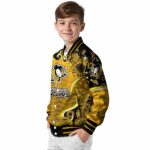 pittsburgh penguins sunflower bloom yellow jacket best selling