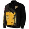 pittsburgh pirates hexagonal pattern black jacket best selling