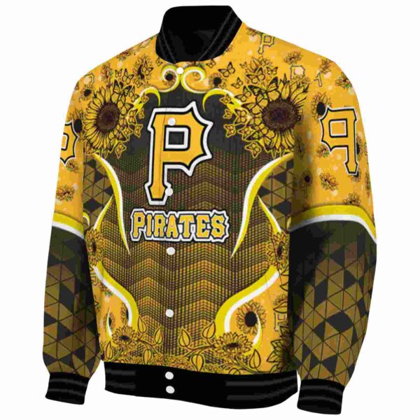 pittsburgh pirates sunflower bloom black yellow jacket best selling