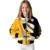 pittsburgh steelers baseball stitching black white jacket top rated