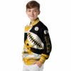 pittsburgh steelers baseball stitching black white jacket trendy