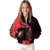 portland trail blazers hexagonal pattern red black jacket top rated