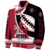san diego state aztecs baseball stitching black white jacket best selling