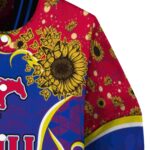 smu mustangs sunflower bloom blue yellow jacket best selling