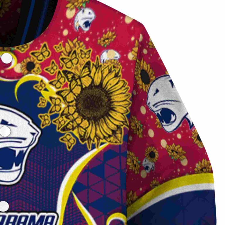 south alabama jaguars sunflower bloom blue yellow jacket premium grade