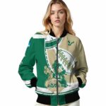 south florida bulls baseball stitching gold white jacket best selling