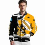 southern miss golden eagles baseball stitching gold white jacket best selling