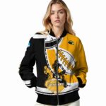 southern miss golden eagles baseball stitching gold white jacket best selling