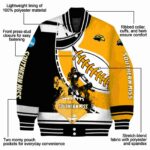 southern miss golden eagles baseball stitching gold white jacket best selling
