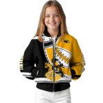 southern miss golden eagles baseball stitching gold white jacket best selling